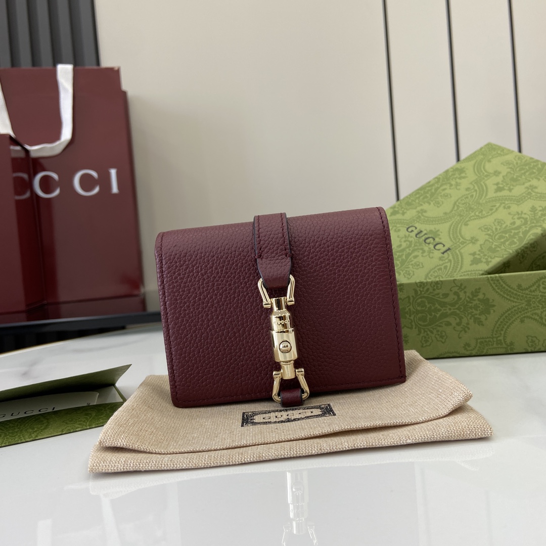 Gucci Jackie 1961 Card Case Wallet - FashionPlug