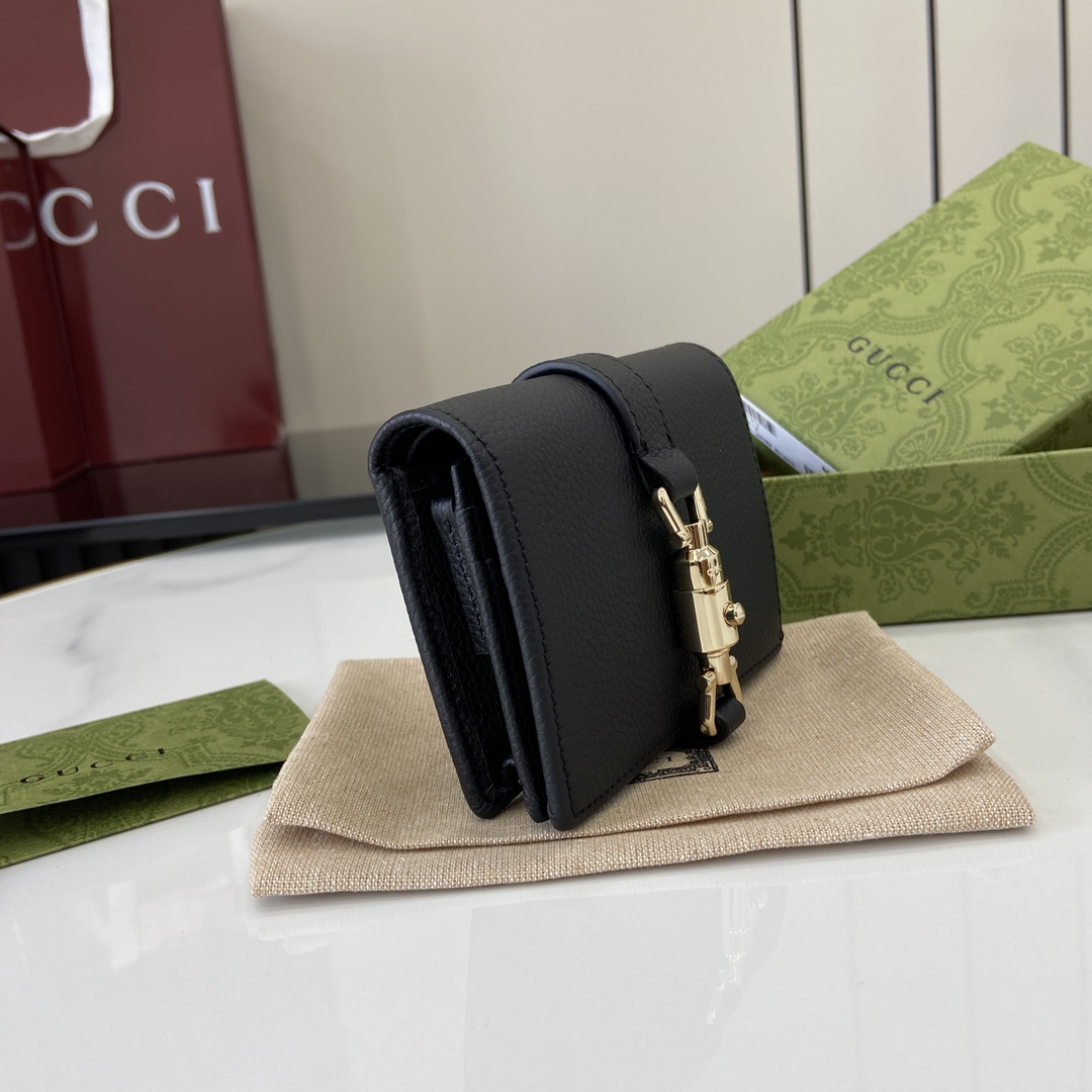 Gucci Jackie 1961 Card Case Wallet - FashionPlug