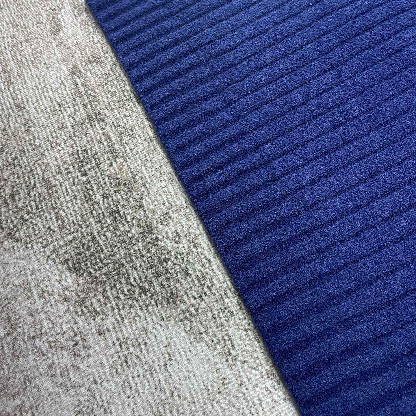 Casablanca  Ribbed Bouclé Cotton-Blend Polo Shirt   D0066 - FashionPlug