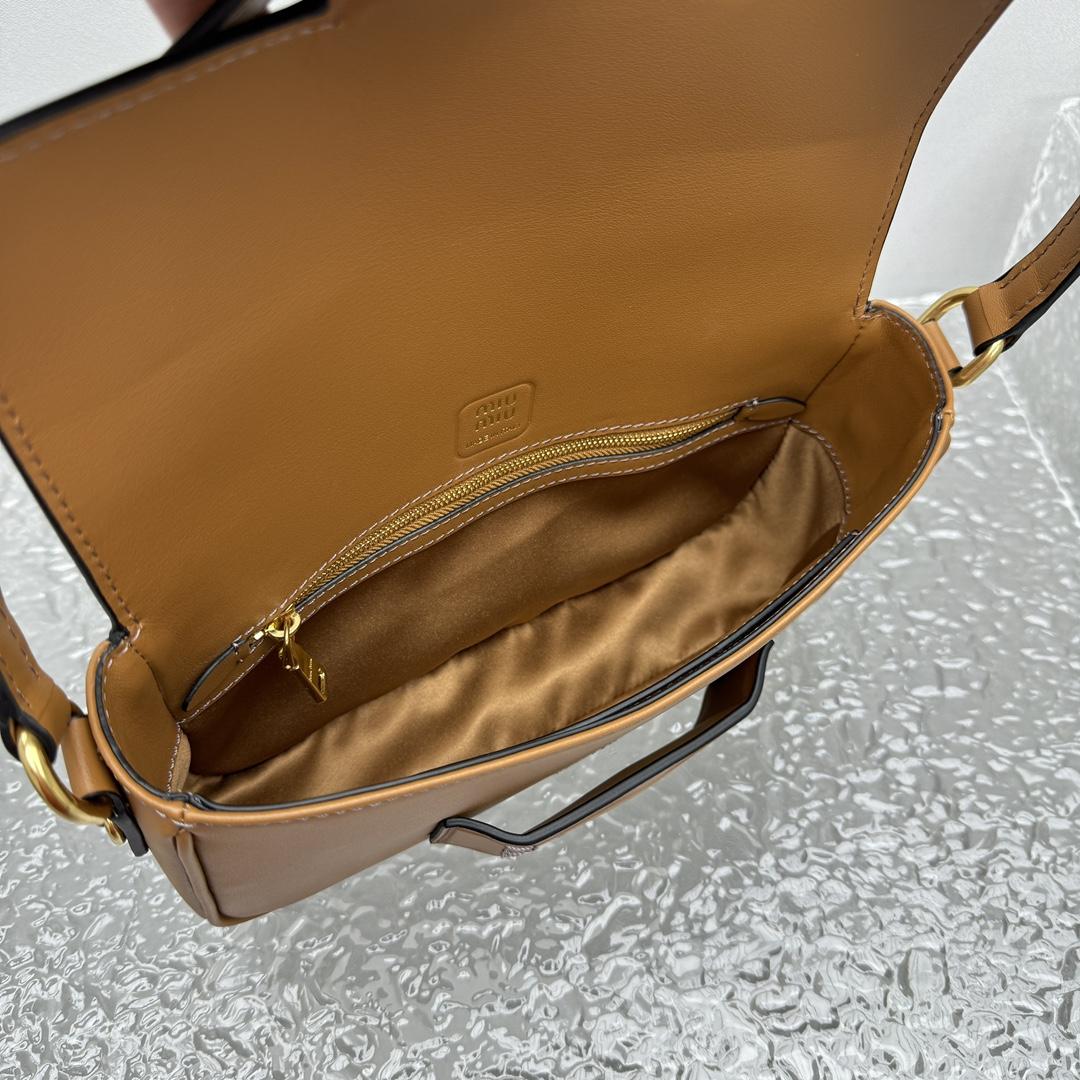 Miu Miu Penny Leather Bag - FashionPlug