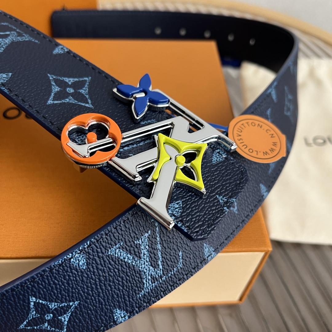 Louis Vuitton LV Initiales 40mm Reversible Belt - FashionPlug