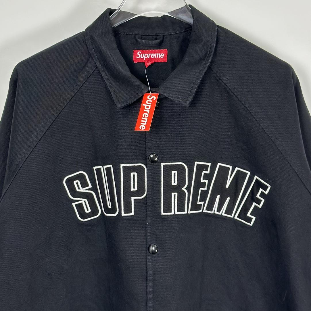Supreme Arc Denim Coaches Jacket - FashionPlug