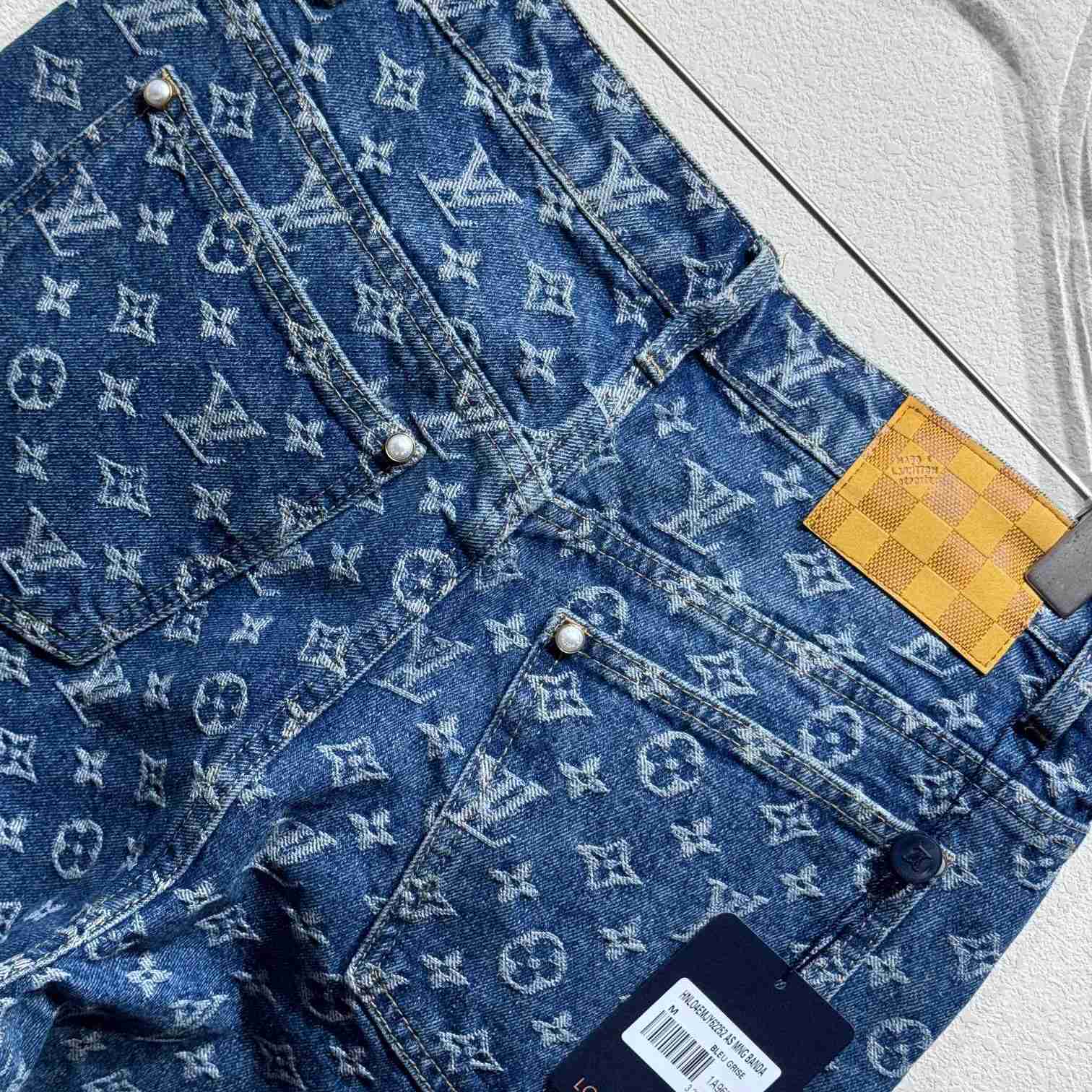 Louis Vuitton Monogram Denim Jeans - FashionPlug