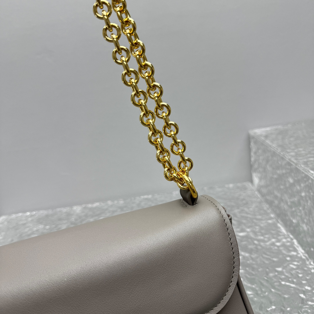 Miu Miu Leather Shoulder Bag - FashionPlug