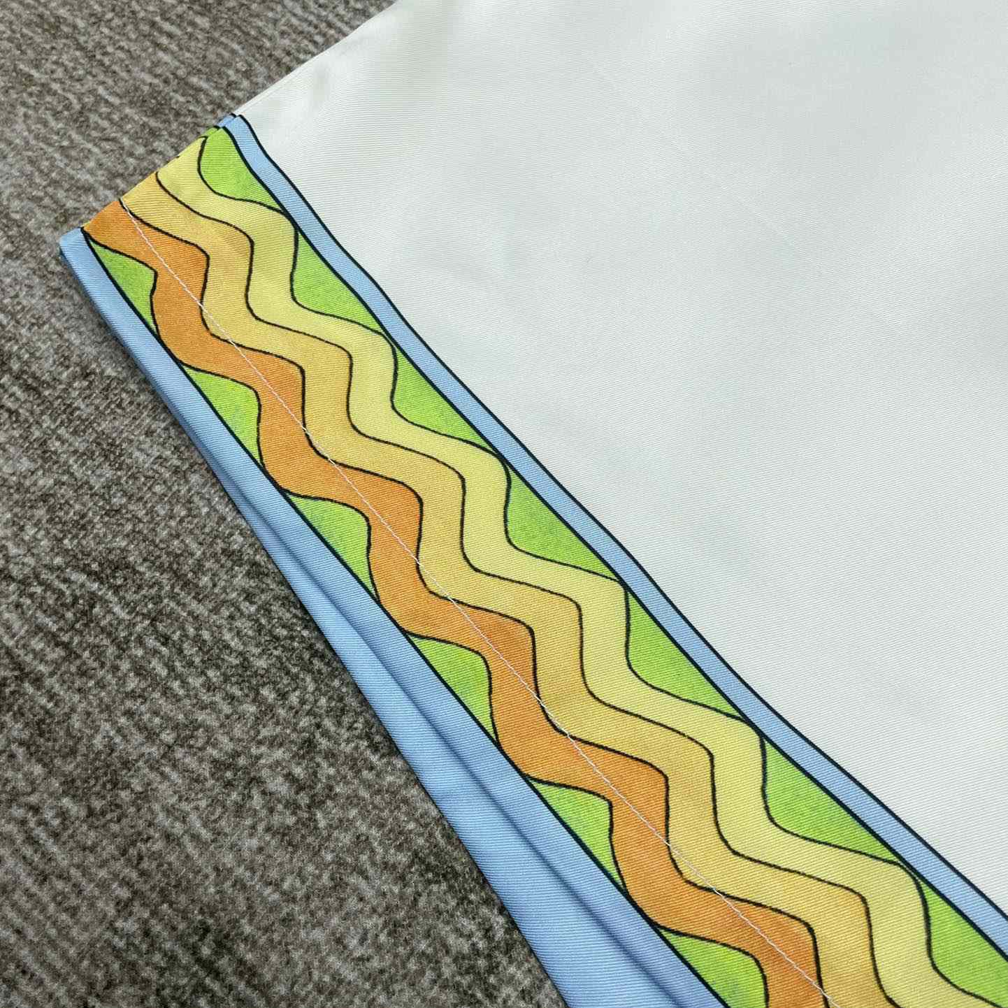 Casablanca Afro Cubism Silk Shorts    CA3640 - FashionPlug