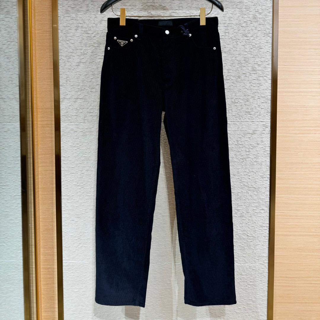 Prada Baggy Corduroy Pants - FashionPlug