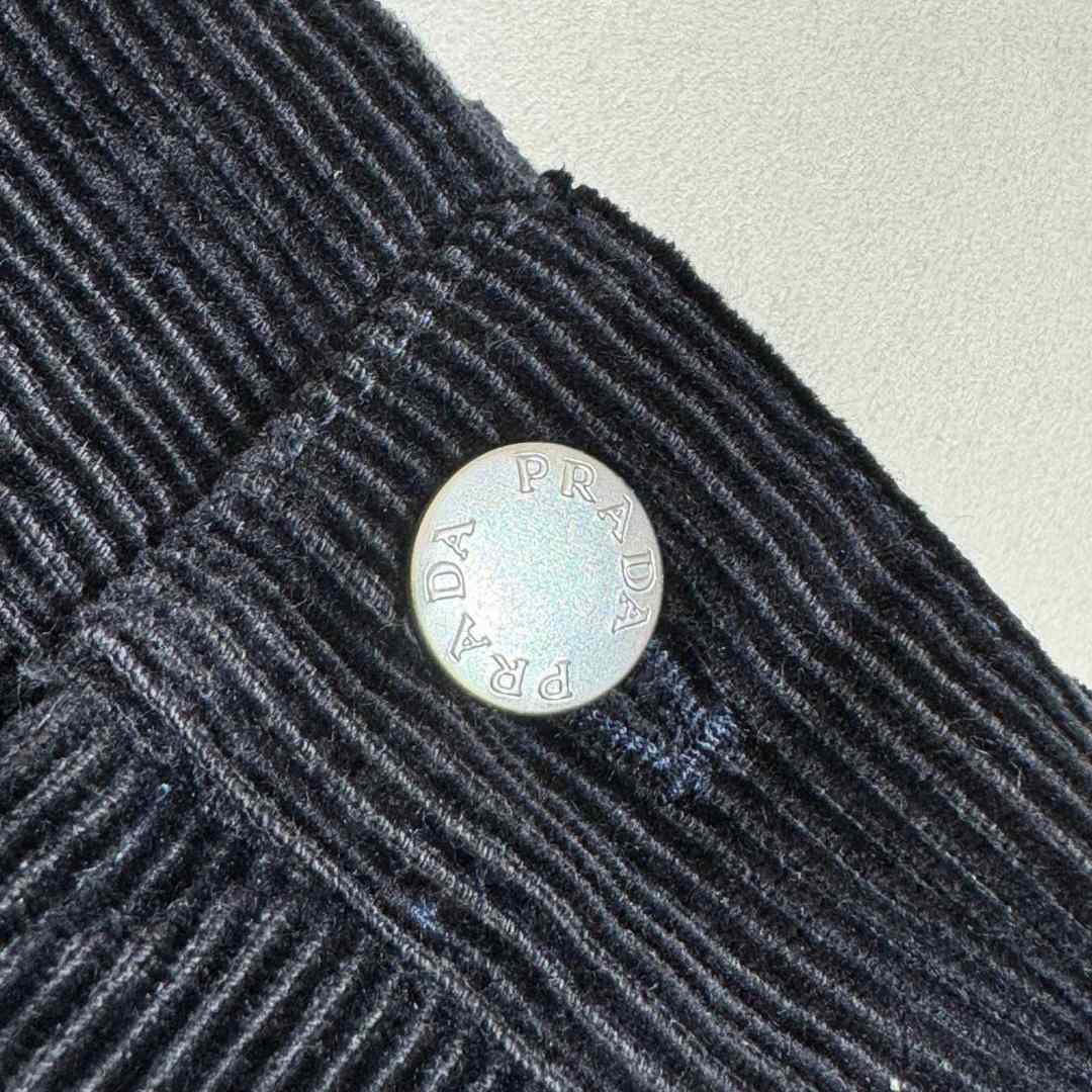 Prada Baggy Corduroy Pants - FashionPlug