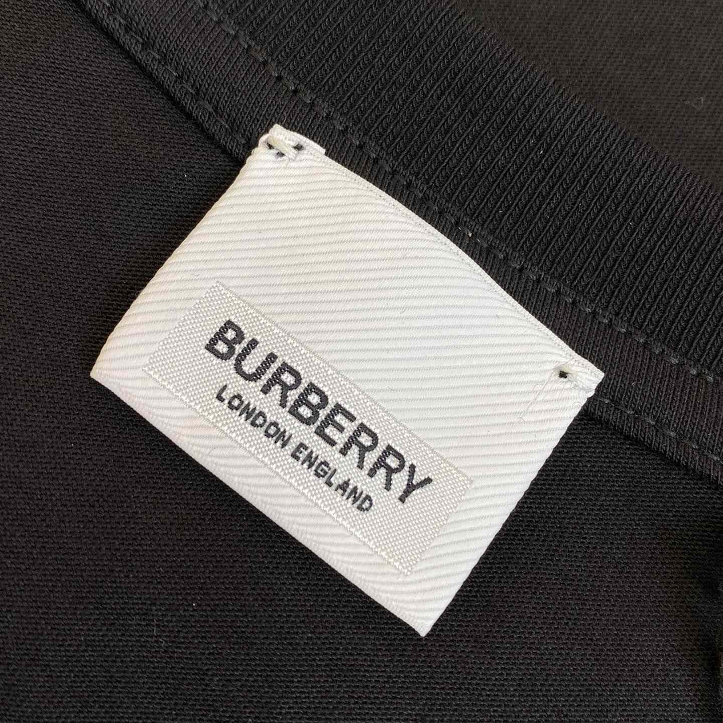 Burberry Check Pocket Cotton T-shirt - FashionPlug