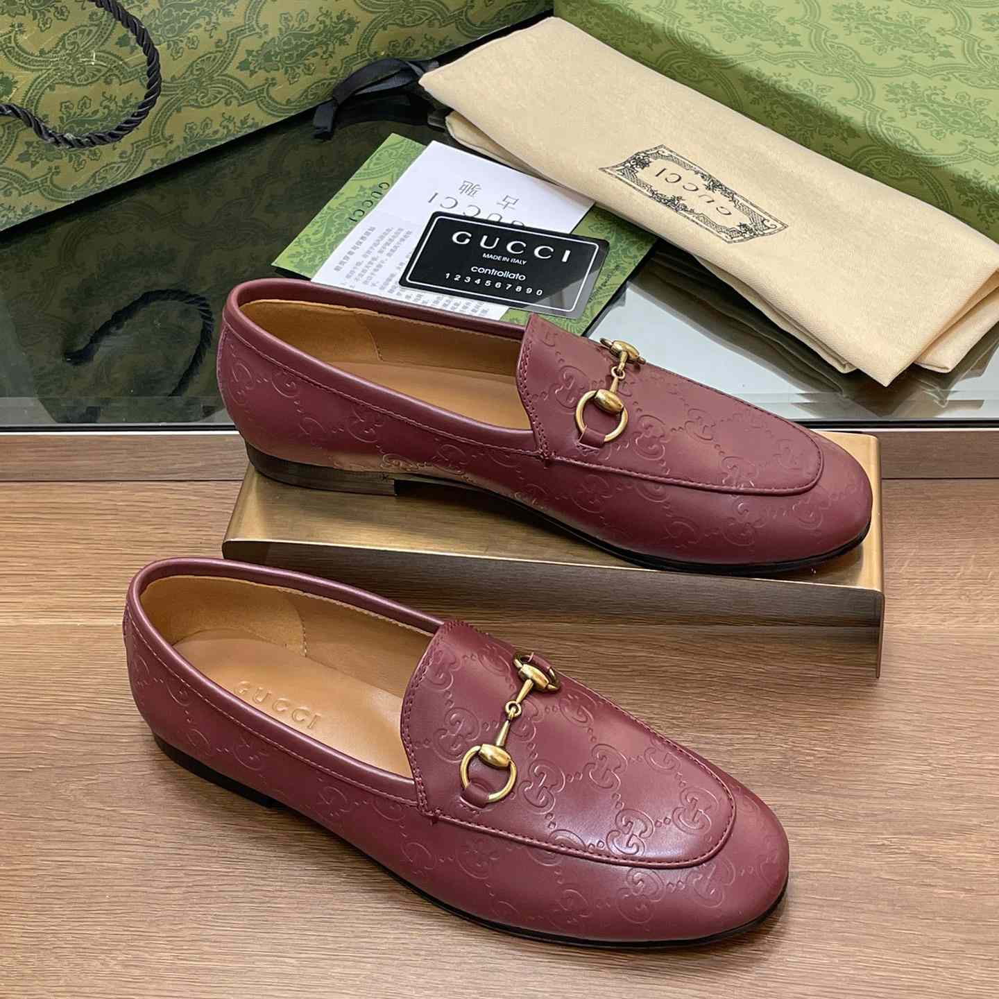 Gucci Women's Gucci Jordaan Loafer - FashionPlug