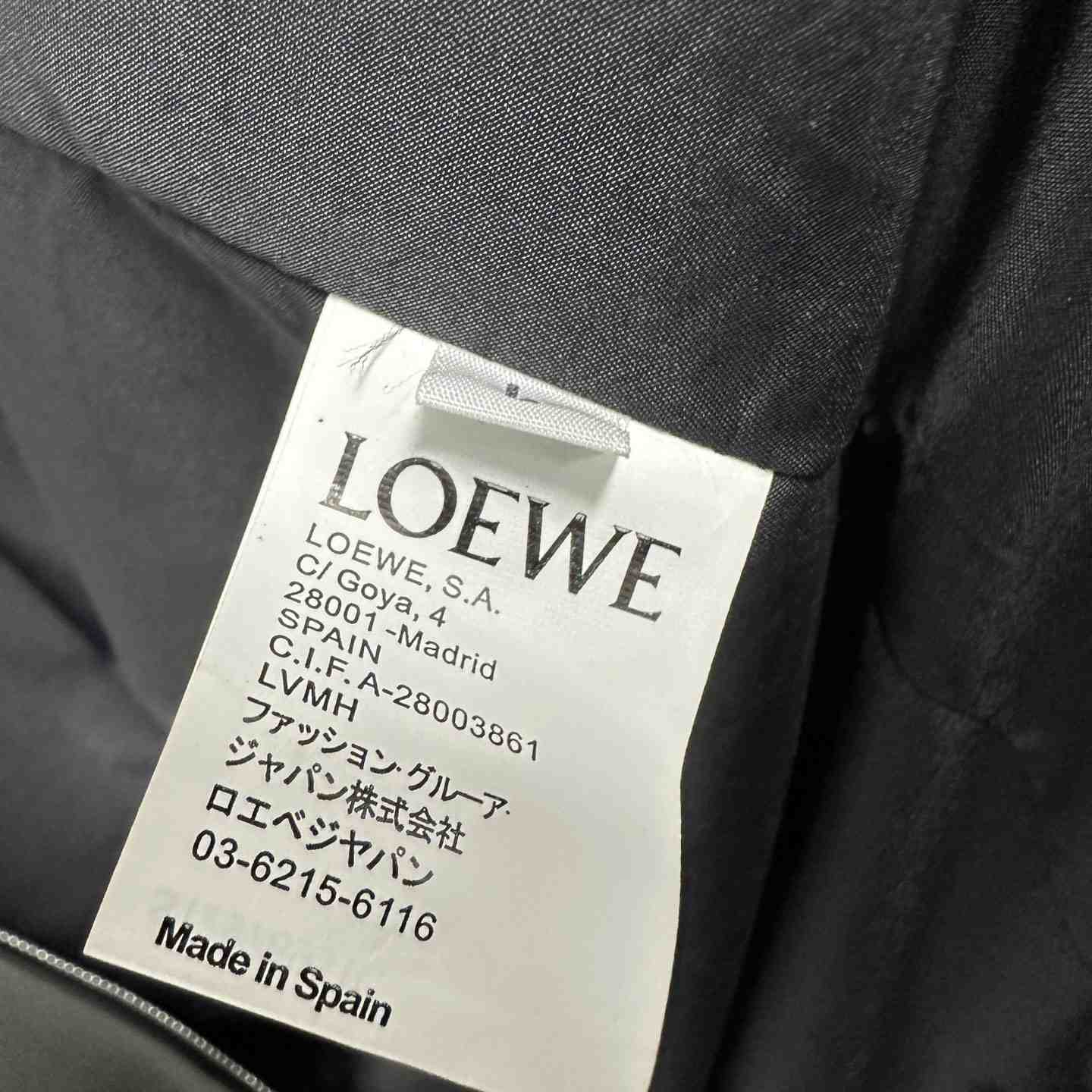 Loewe Bomber Jacket In Nappa Lambskin - FashionPlug