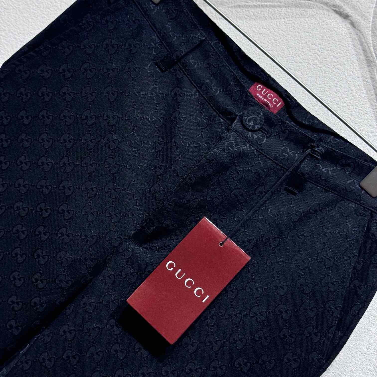 Gucci GG Canvas Trousers - FashionPlug