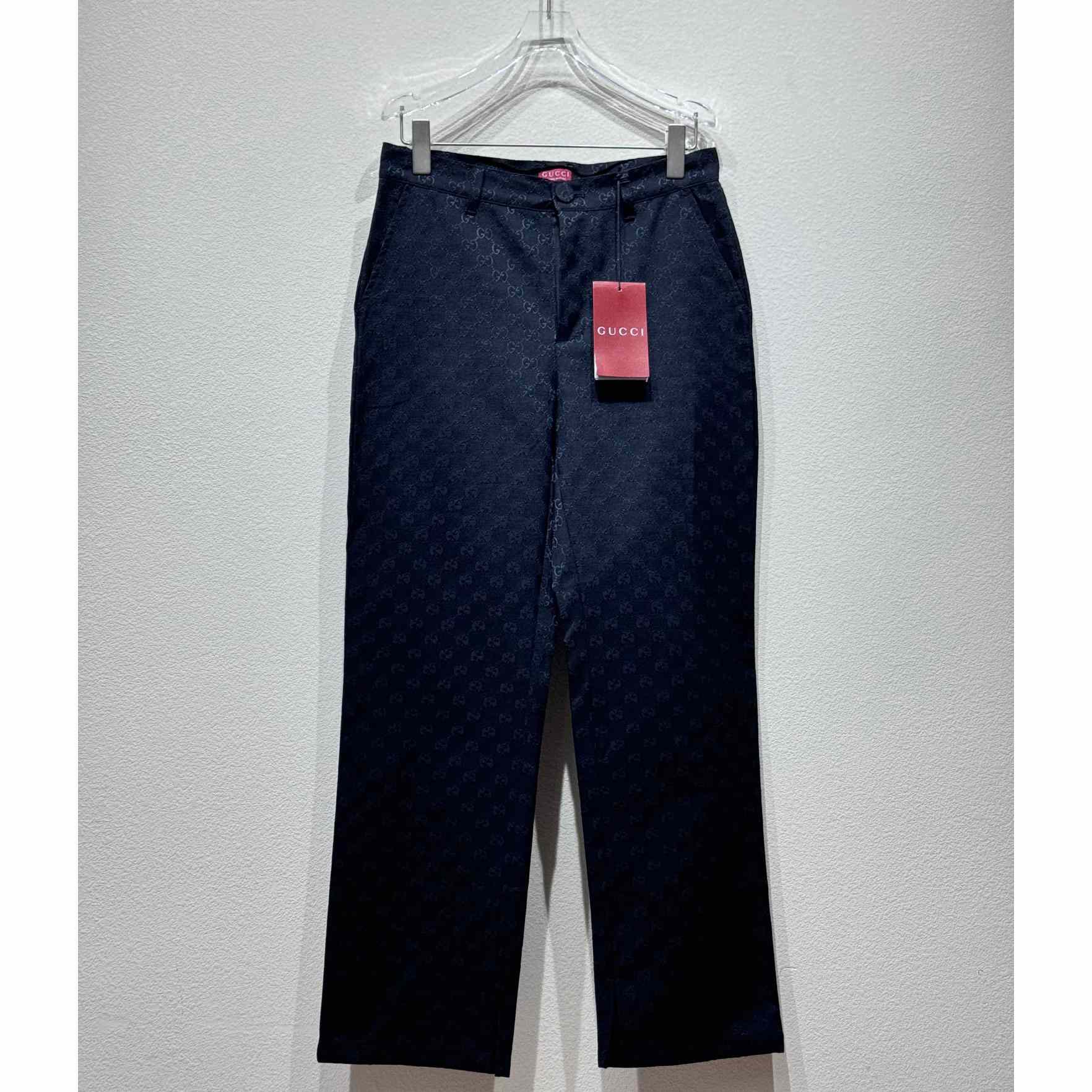 Gucci GG Canvas Trousers - FashionPlug