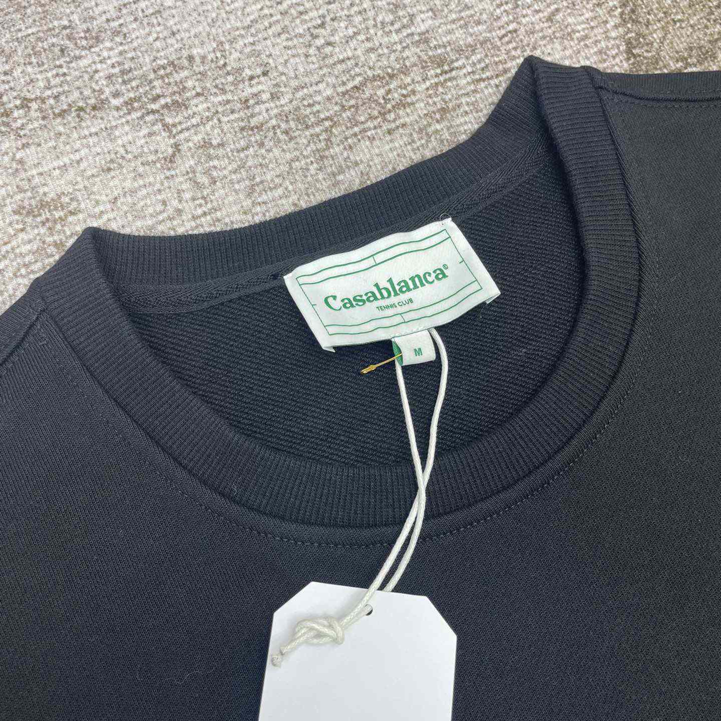 Casablanca Lounge Logo Crewneck    c895 - FashionPlug