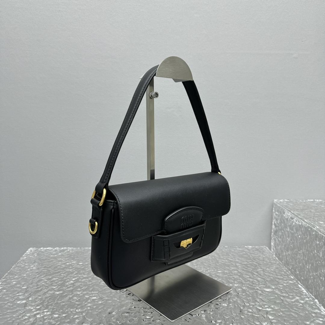 Miu Miu Penny Leather Bag - FashionPlug