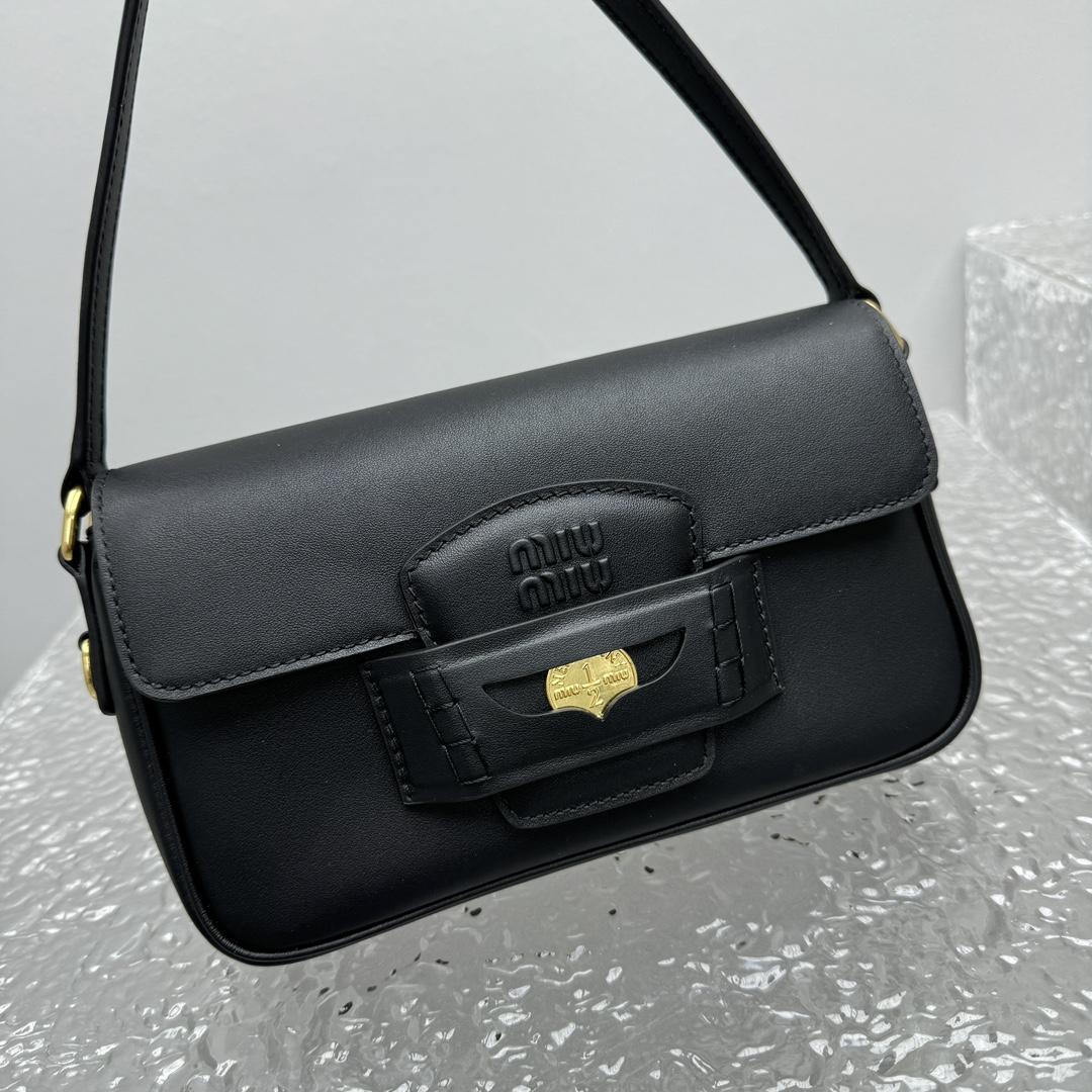 Miu Miu Penny Leather Bag - FashionPlug