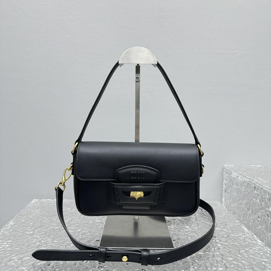 Miu Miu Penny Leather Bag - FashionPlug
