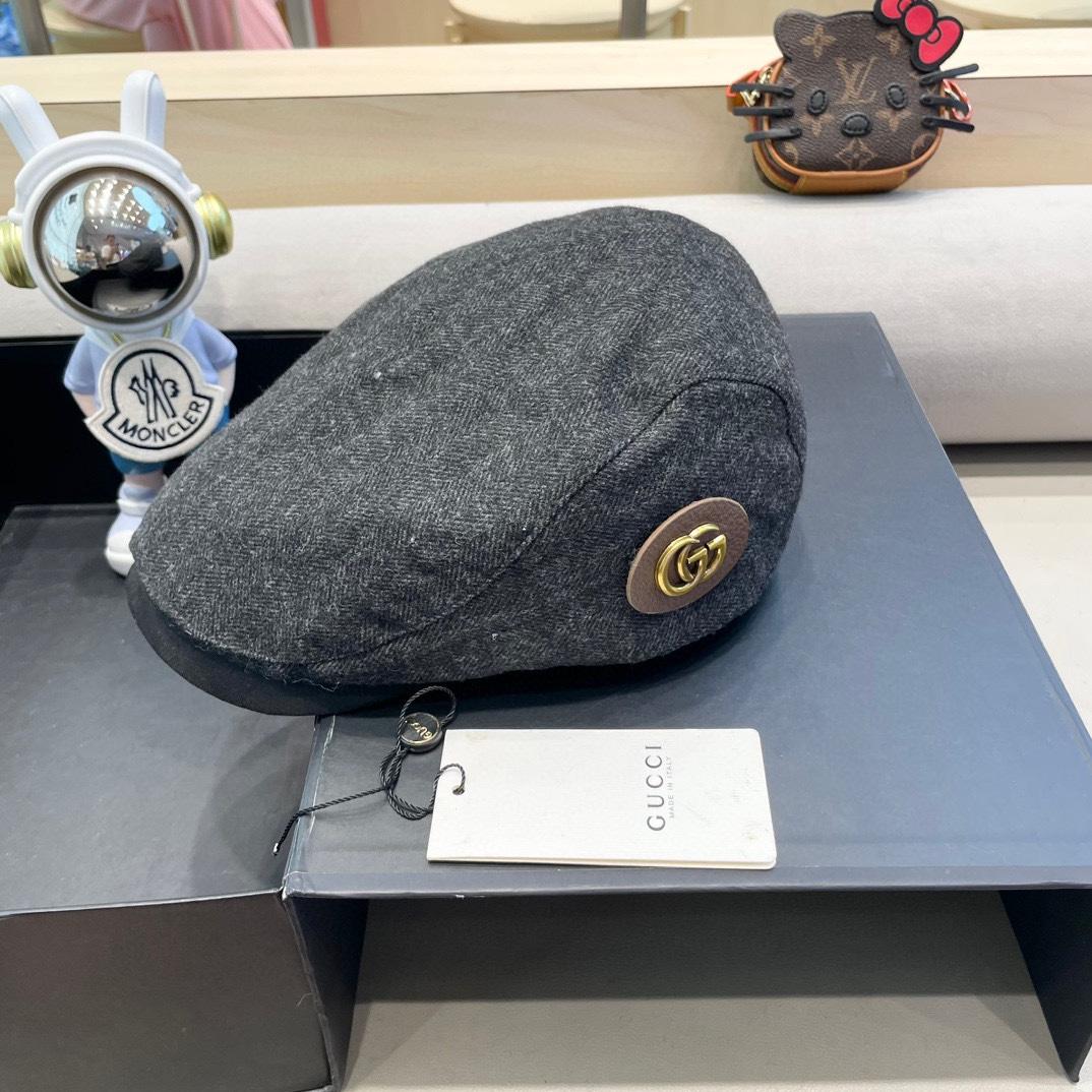 Gucci Flat Cap - FashionPlug