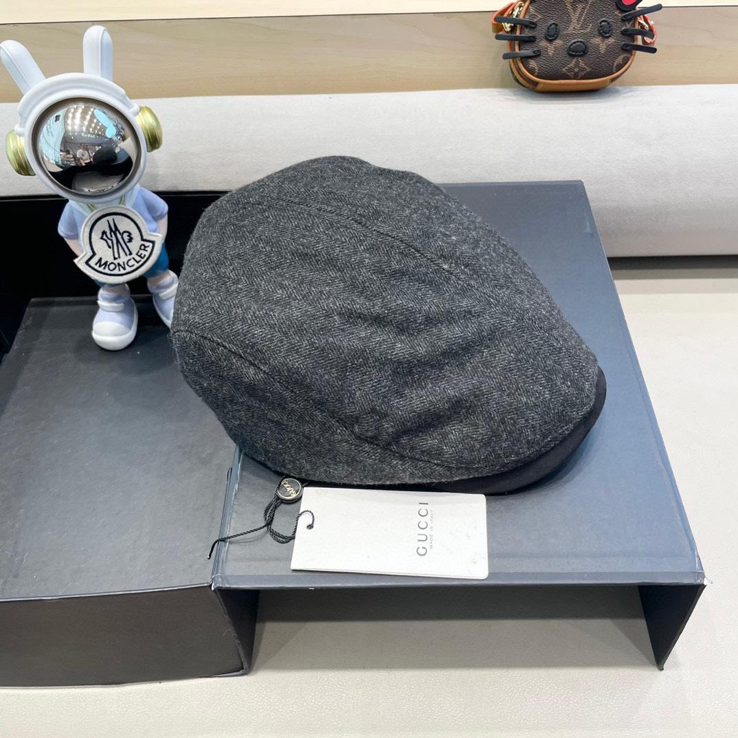 Gucci Flat Cap - FashionPlug