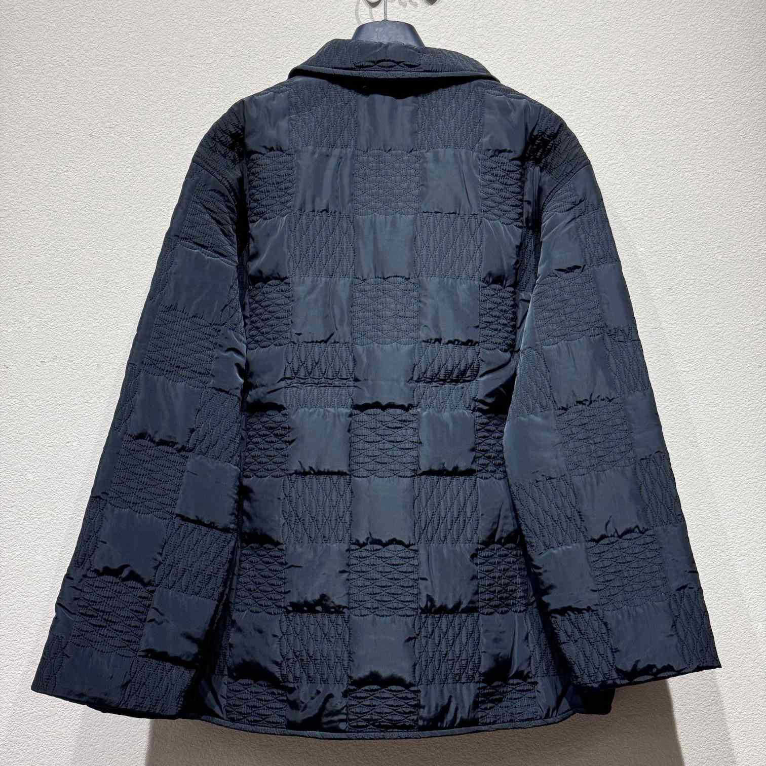 Louis Vuitton Damier Quilted Nylon Overshirt   1AFHXN - FashionPlug