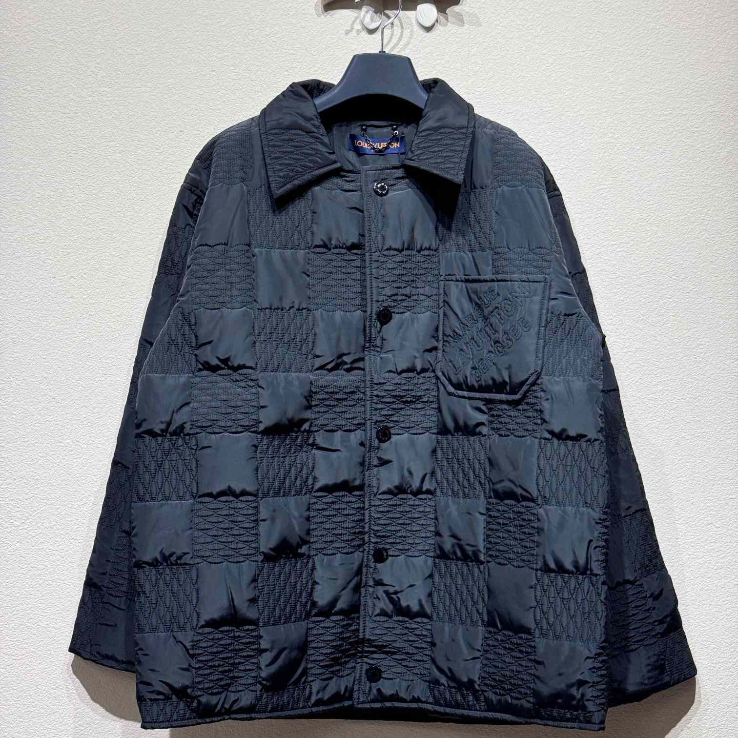 Louis Vuitton Damier Quilted Nylon Overshirt   1AFHXN - FashionPlug