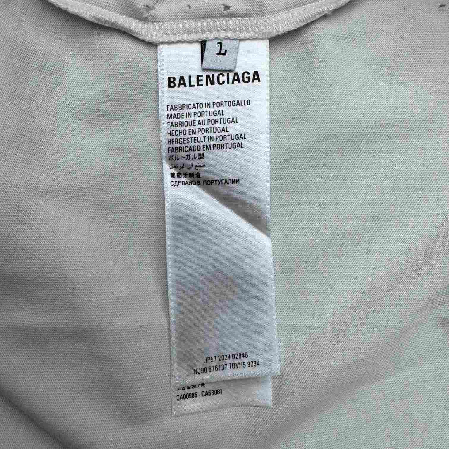 Balenciaga Not Been Done T Shirt - FashionPlug