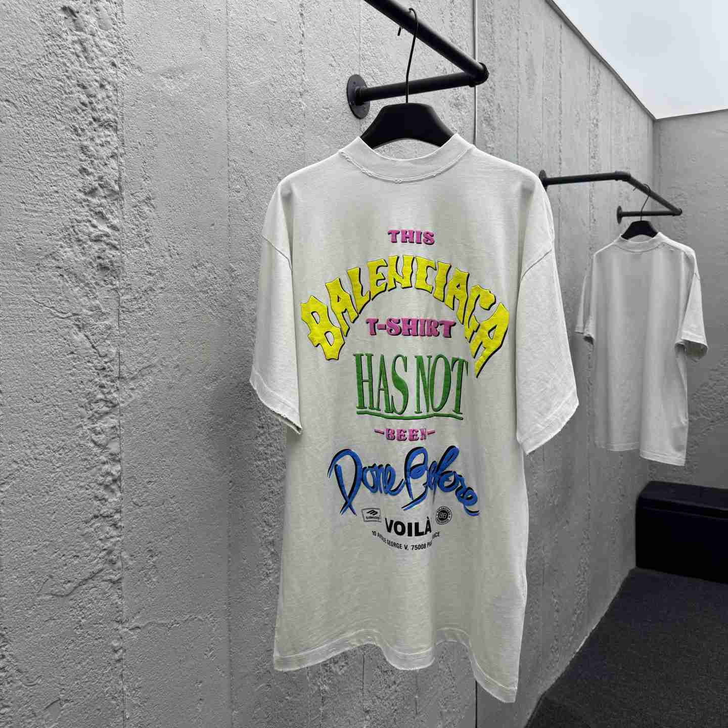 Balenciaga Not Been Done T Shirt - FashionPlug