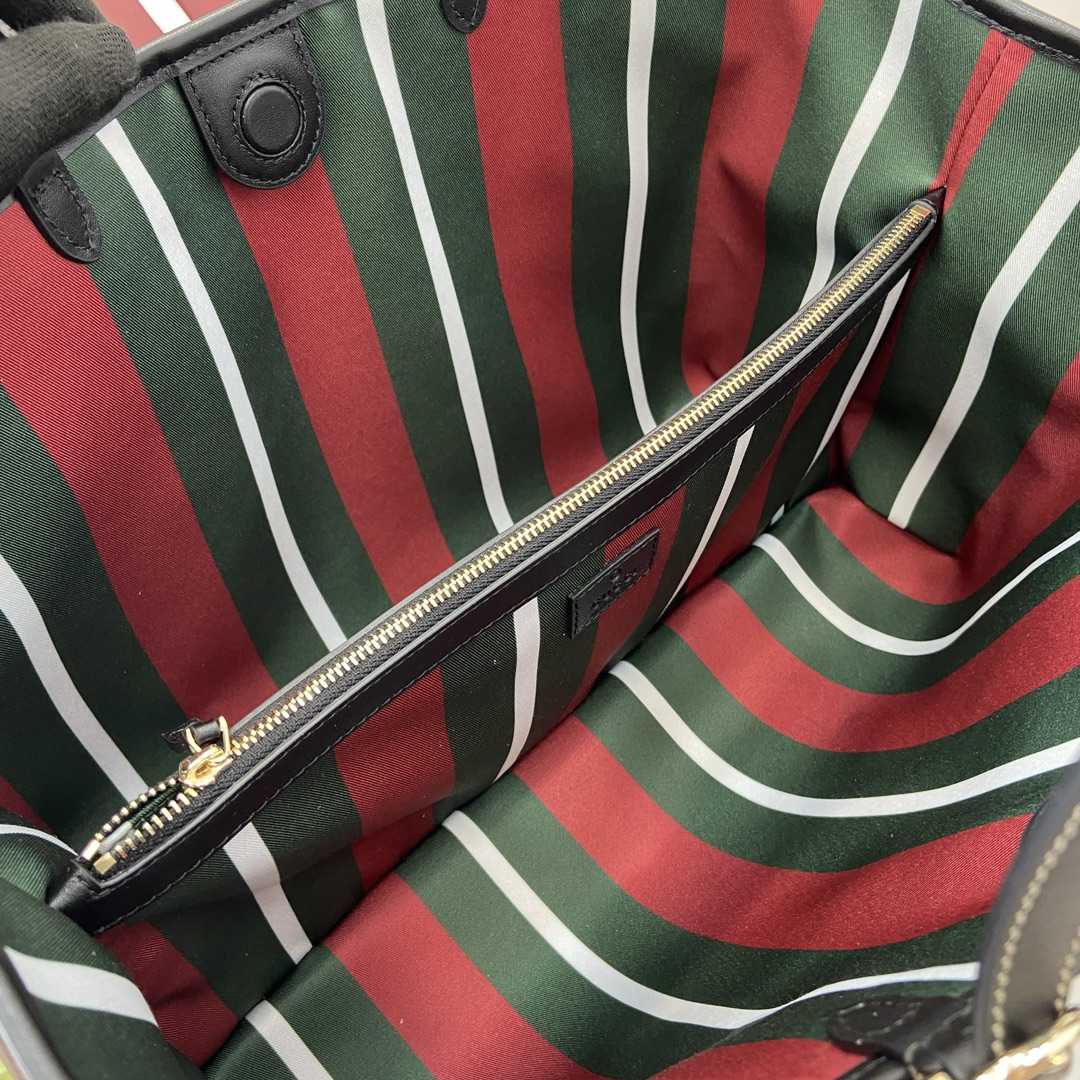 Gucci GG Emblem Medium Tote Bag - FashionPlug