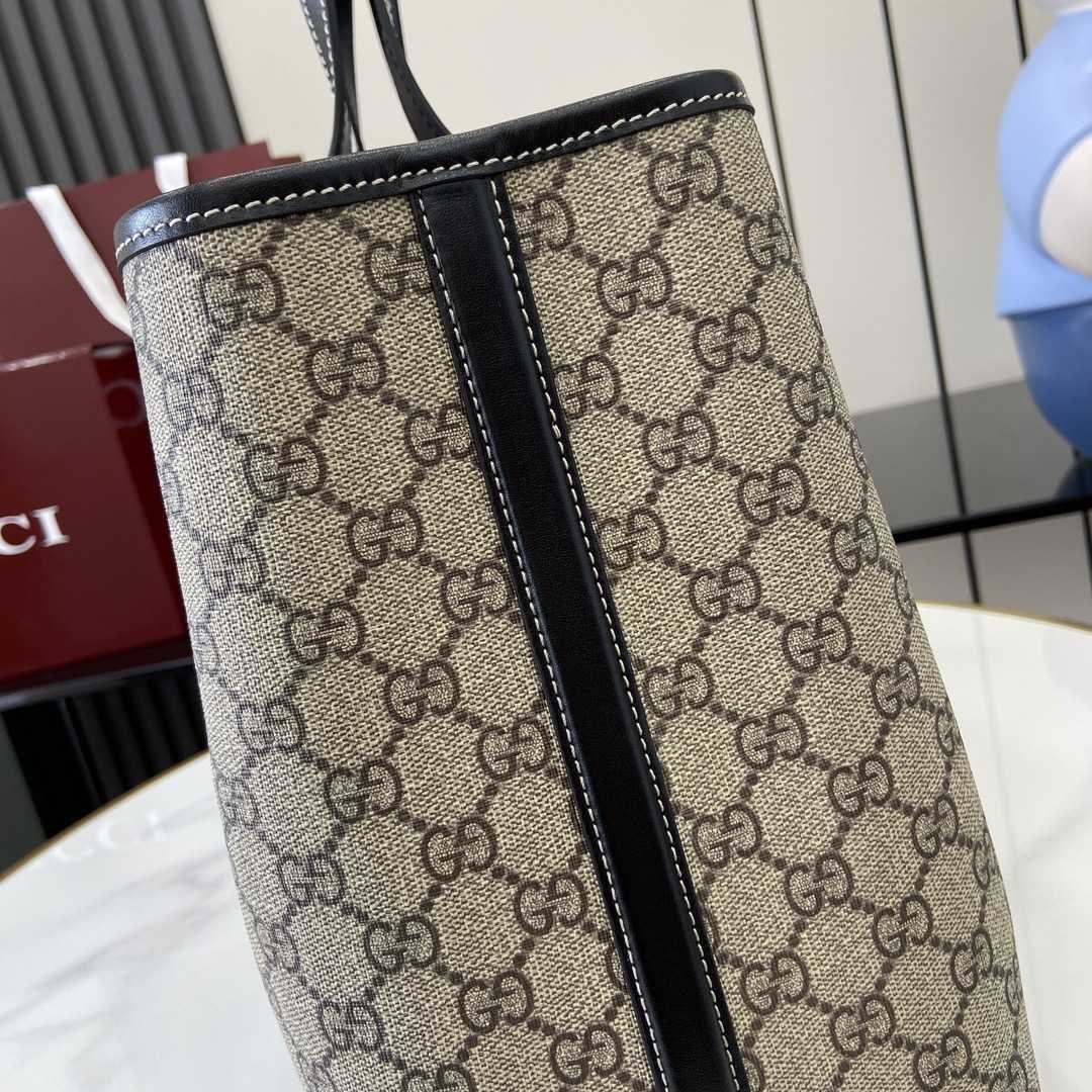 Gucci GG Emblem Medium Tote Bag - FashionPlug