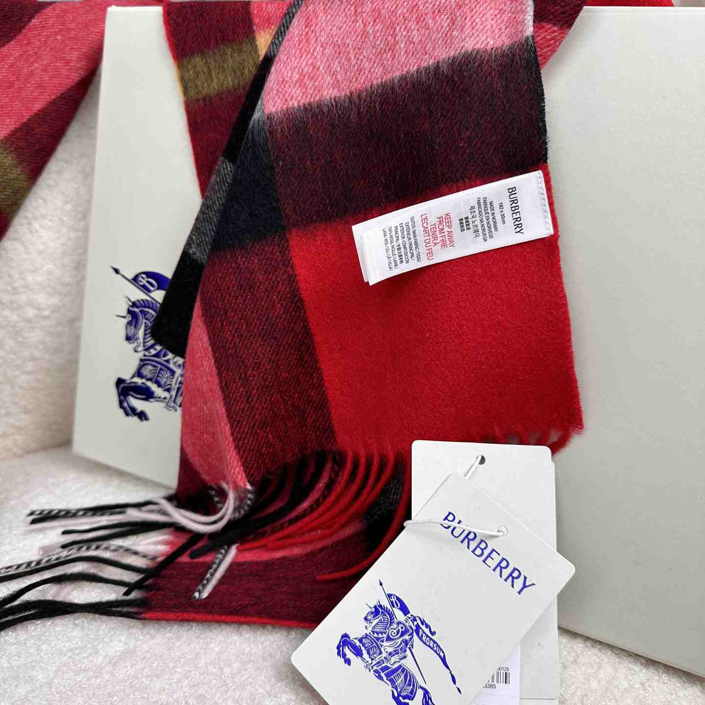 Burberry Scarf   180*40cm - FashionPlug