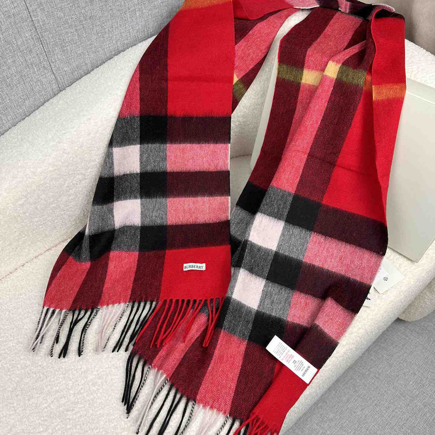 Burberry Scarf   180*40cm - FashionPlug