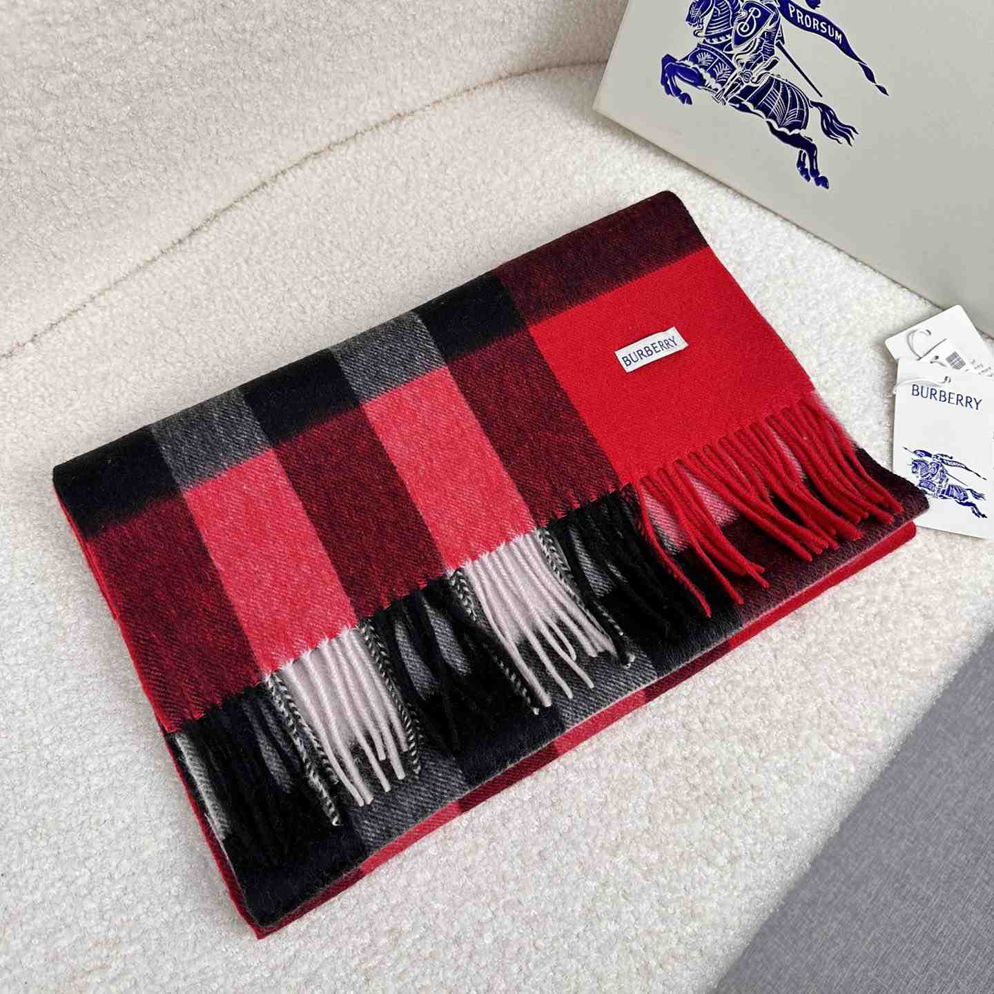 Burberry Scarf   180*40cm - FashionPlug