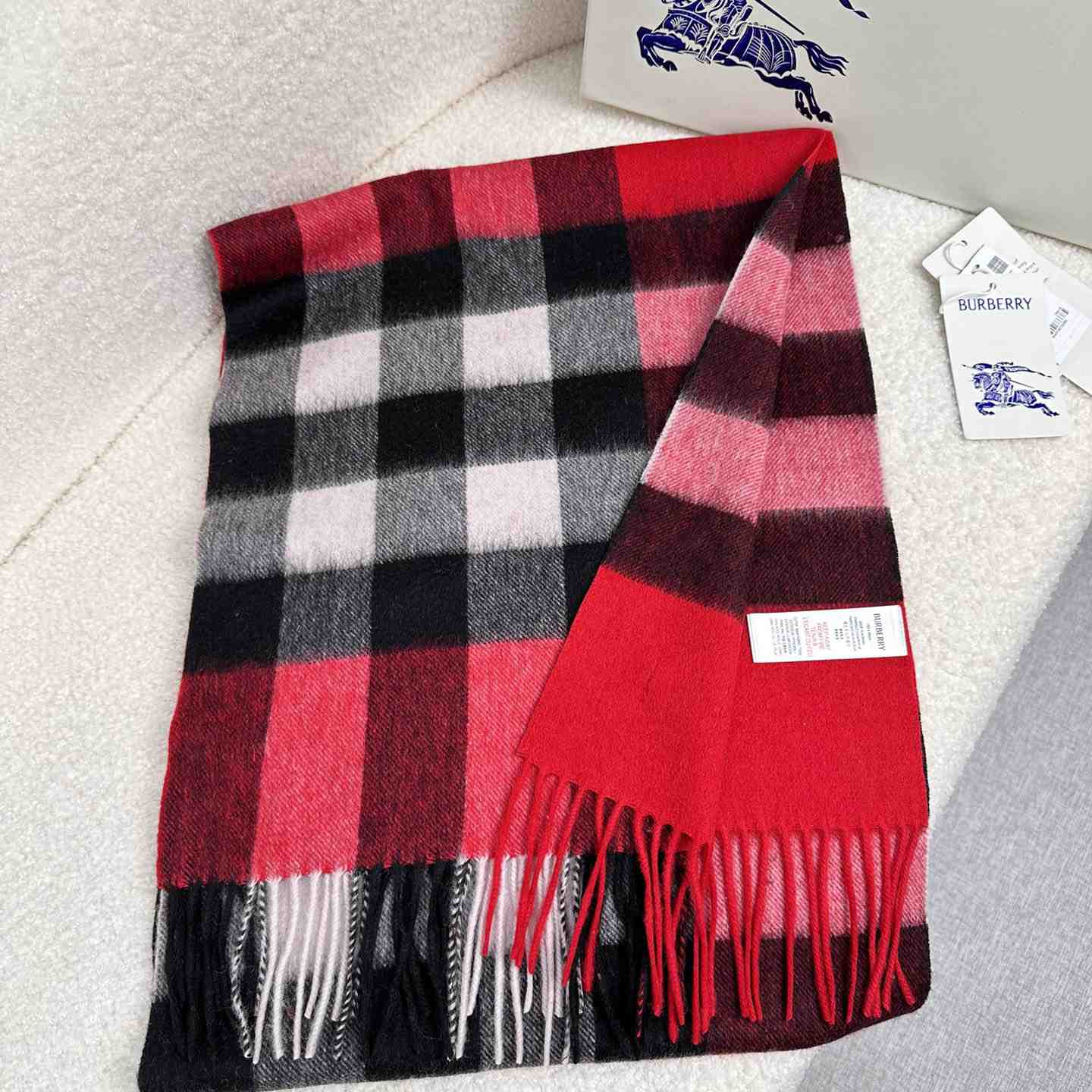 Burberry Scarf   180*40cm - FashionPlug