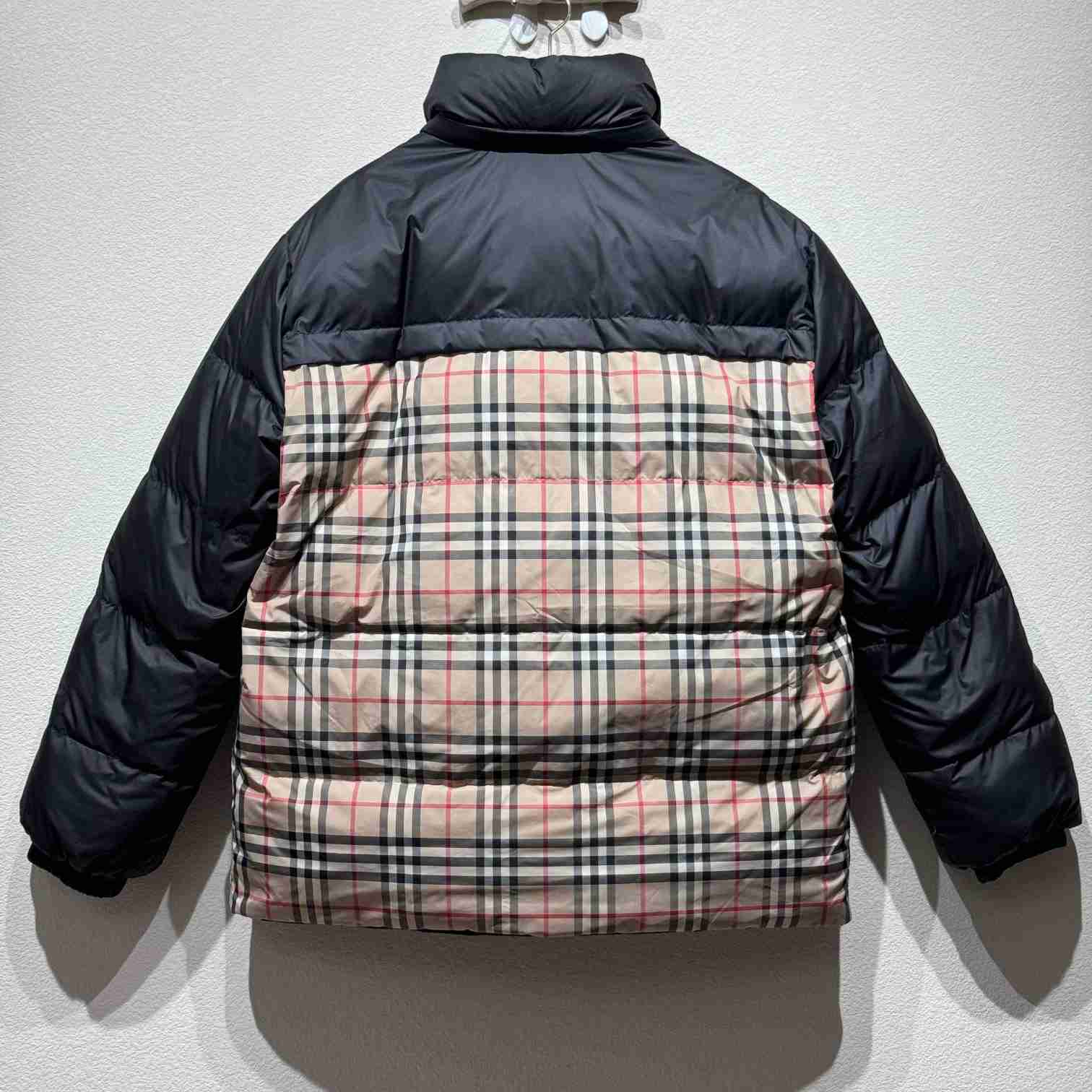 Burberry Reversible Check Puffer Jacket - FashionPlug