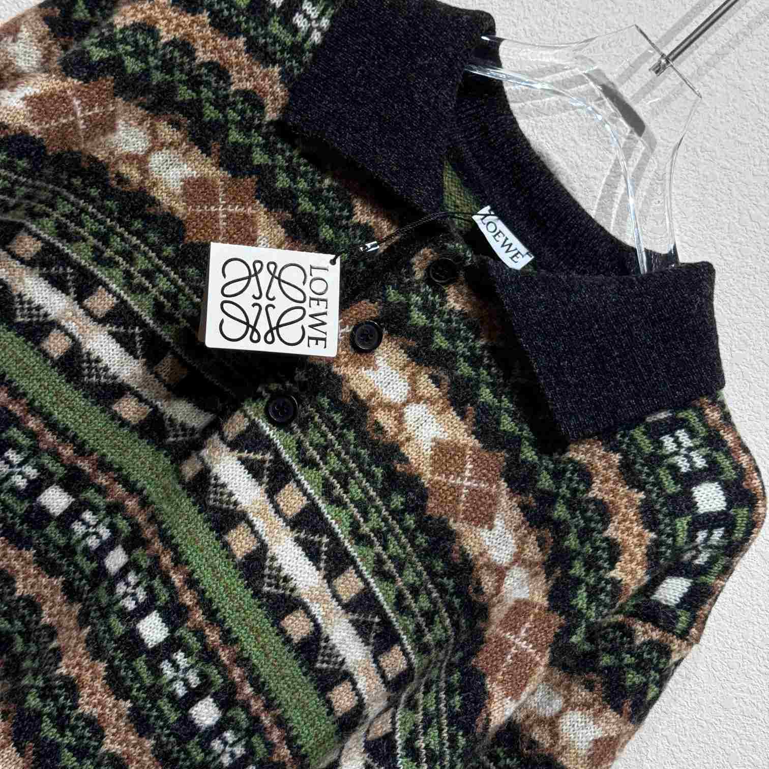 Loewe Polo Sweater In Wool - FashionPlug