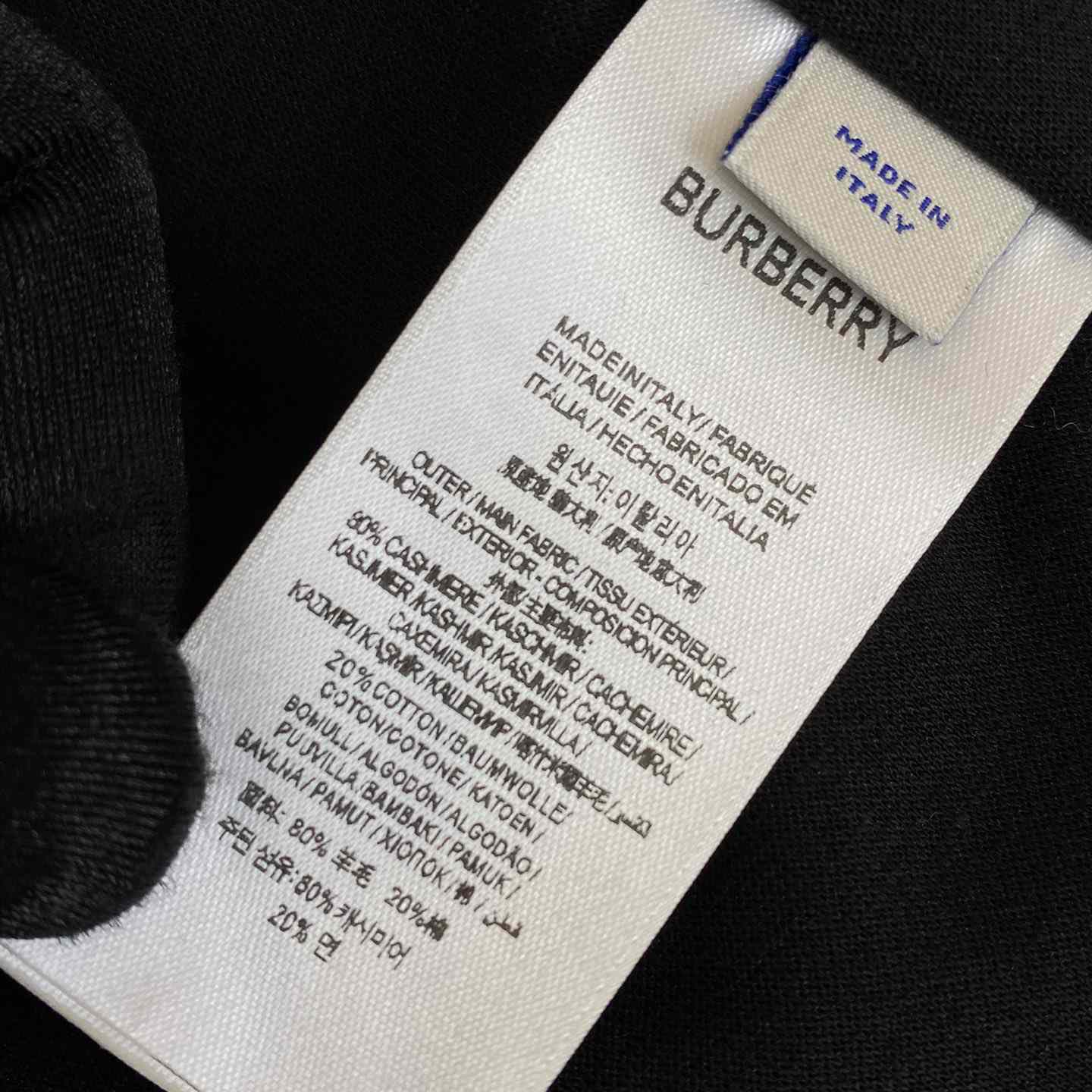 Burberry Check Wool Jacket  - FashionPlug