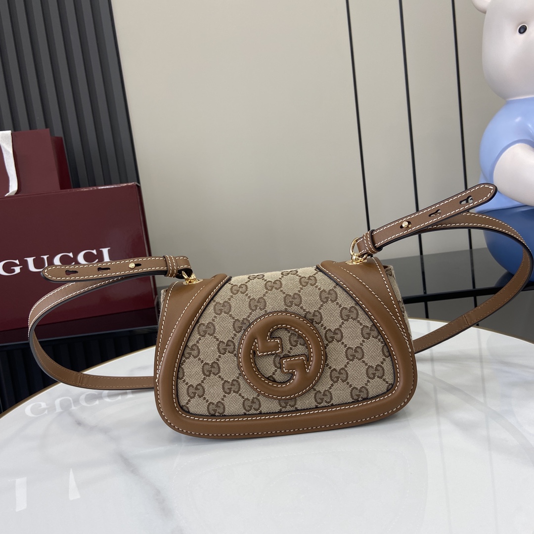 Gucci Blondie Mini Shoulder Bag - FashionPlug
