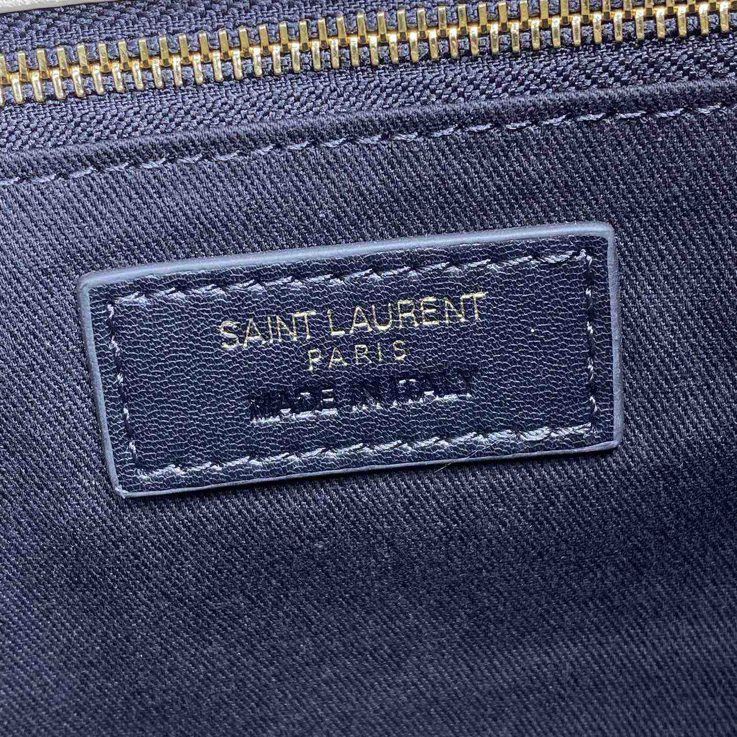 Saint Laurent Cassandre Large Envelope Pouch In Lambskin - FashionPlug