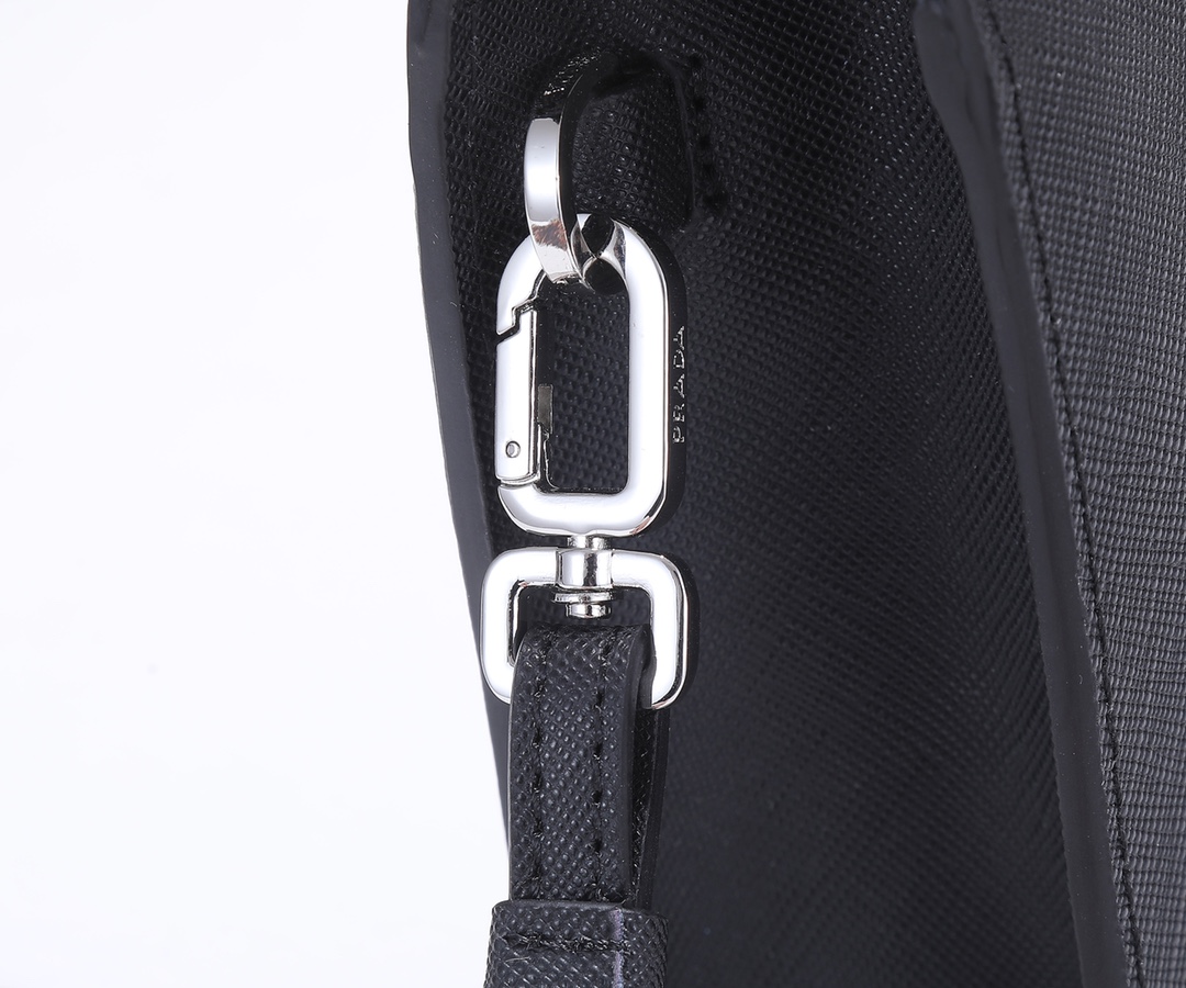 Prada Saffiano Leather Clutch  (26.5*17*5cm) - FashionPlug