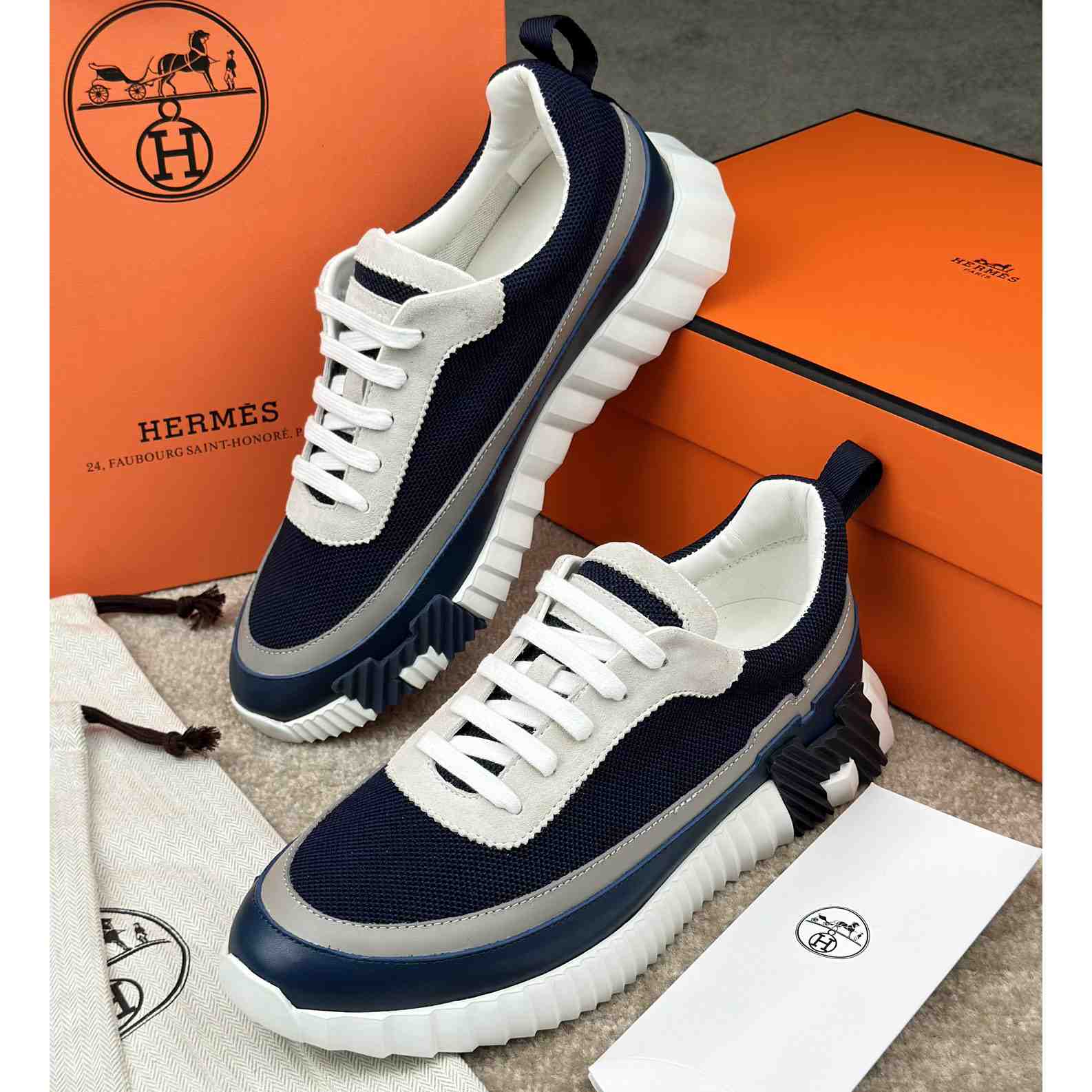 Hermes Bouncing Sneaker - FashionPlug