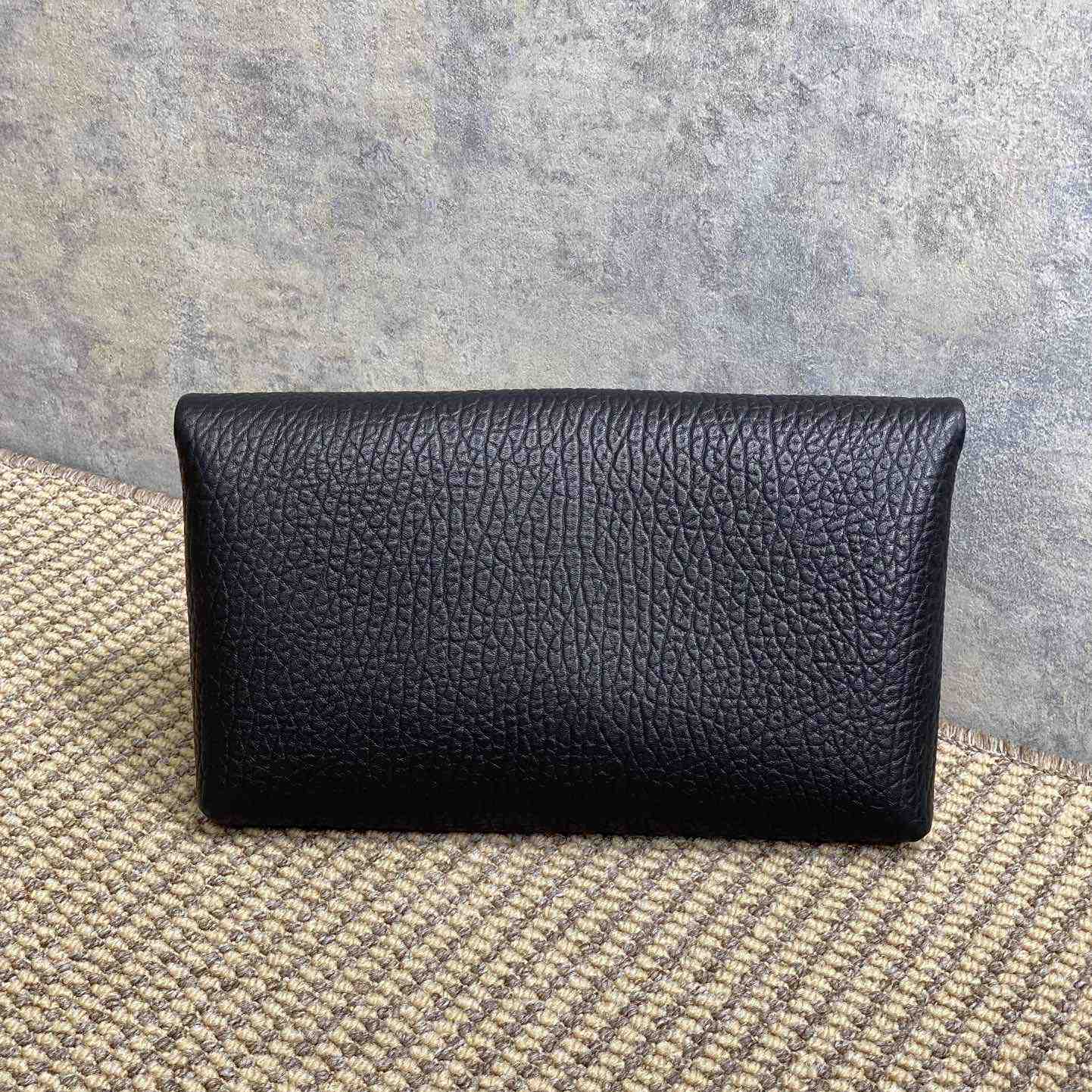 Saint Laurent Cassandre Large Envelope Pouch In Lambskin - FashionPlug