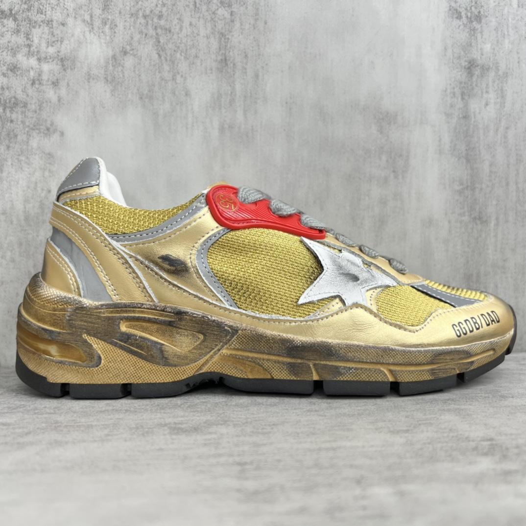 Golden Goose Dad-Star 'Gold' - FashionPlug