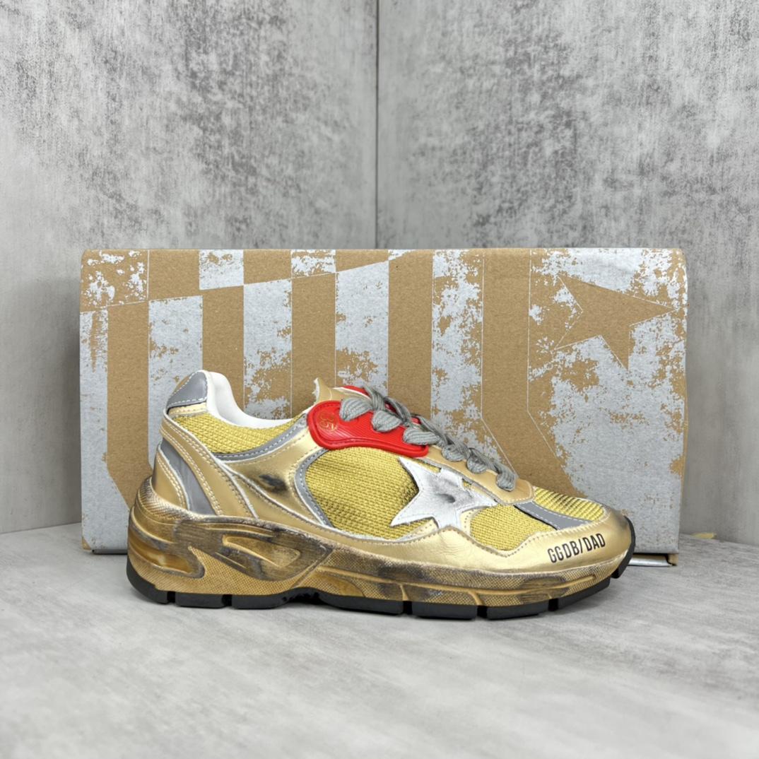 Golden Goose Dad-Star 'Gold' - FashionPlug