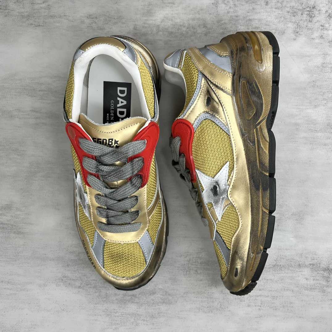 Golden Goose Dad-Star 'Gold' - FashionPlug