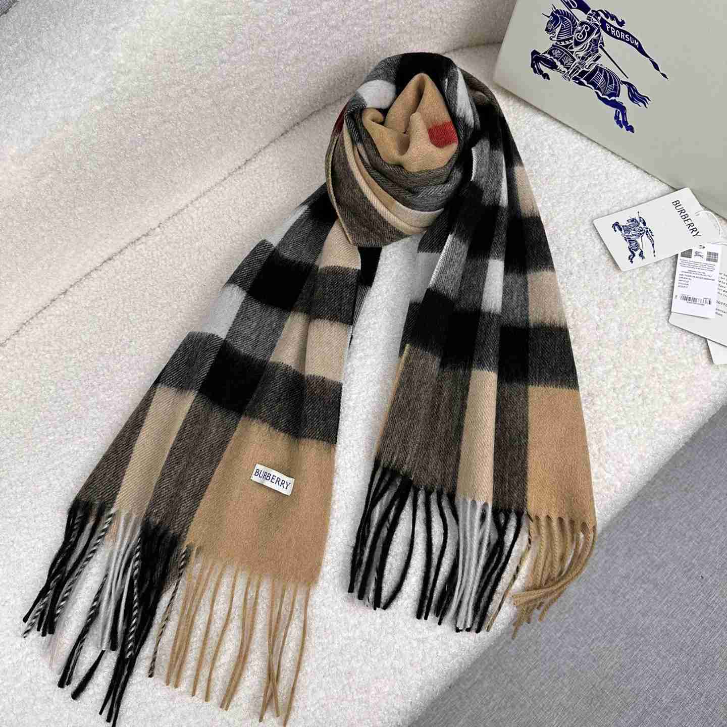Burberry Scarf   180*40cm - FashionPlug