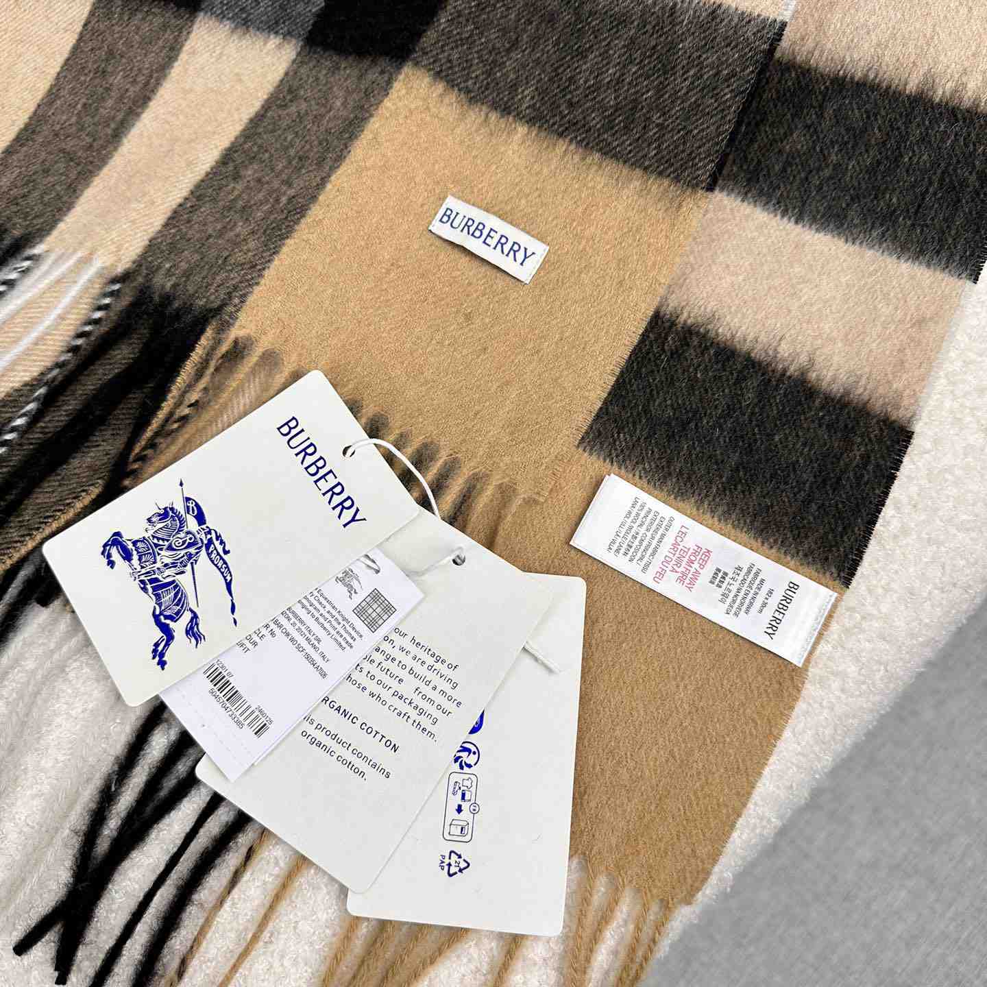 Burberry Scarf   180*40cm - FashionPlug
