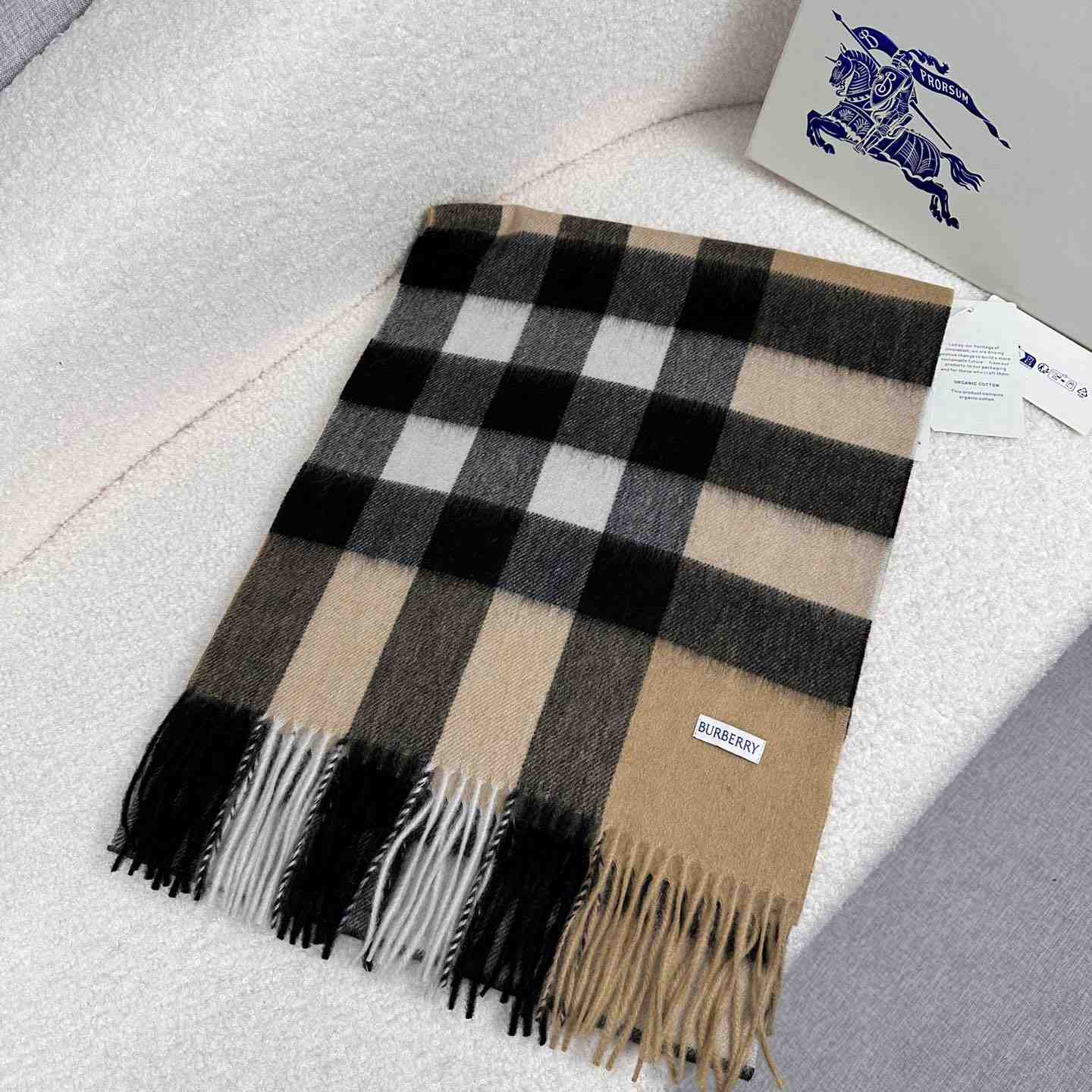 Burberry Scarf   180*40cm - FashionPlug