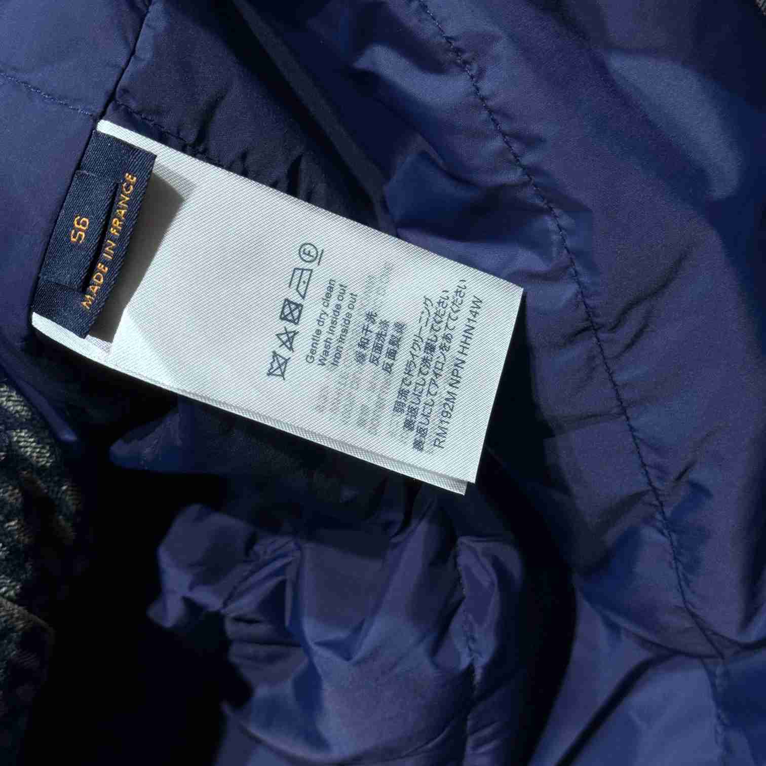 Louis Vuitton Wave Damier Denim Jacket - FashionPlug