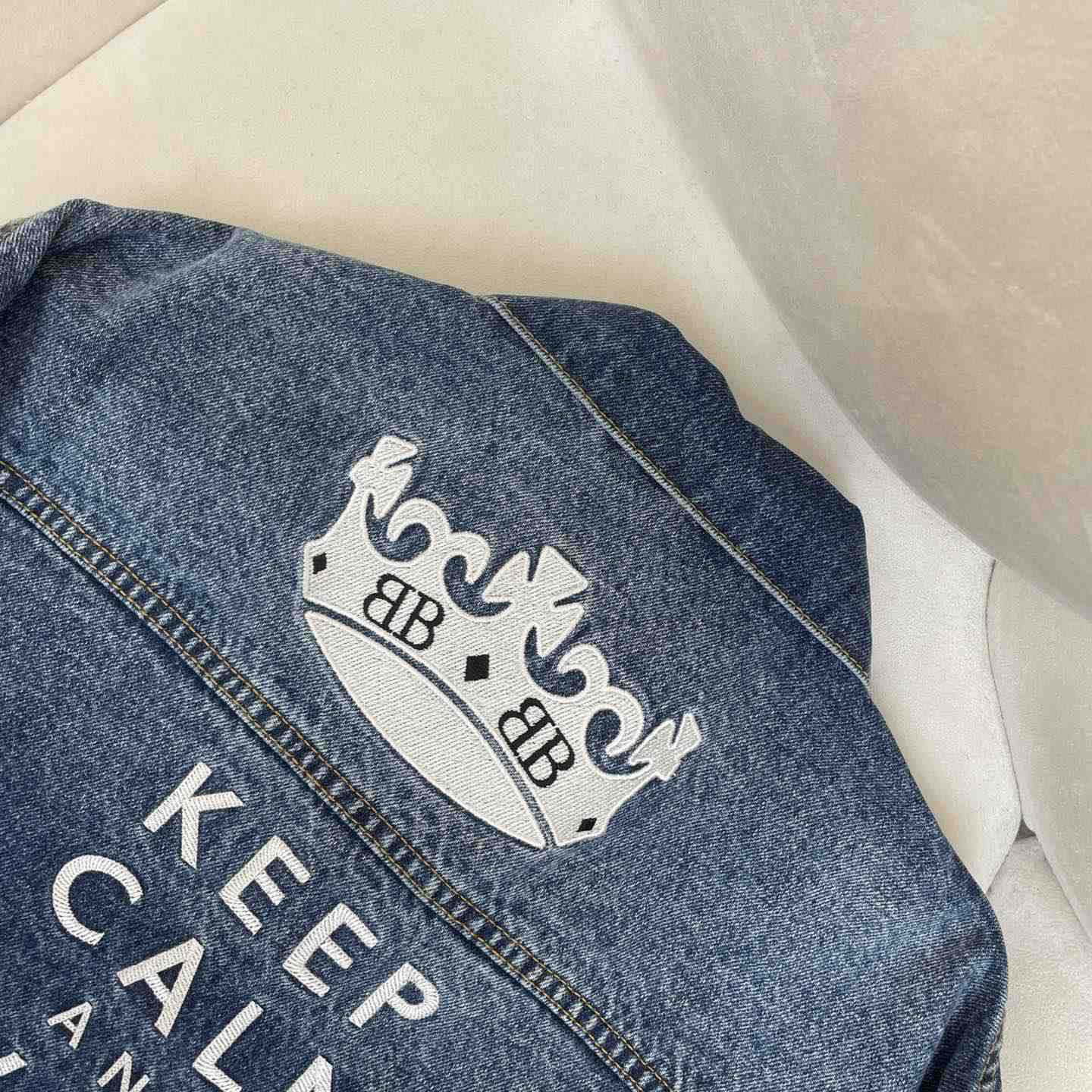 Balenciaga Denim Jacket - FashionPlug