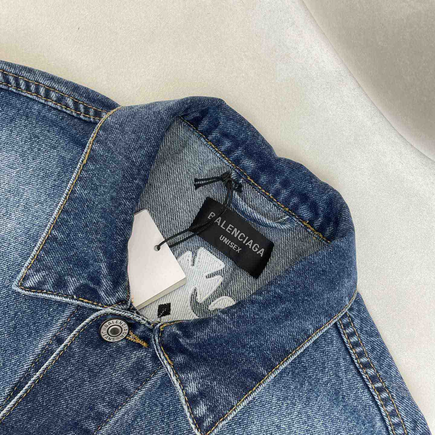 Balenciaga Denim Jacket - FashionPlug