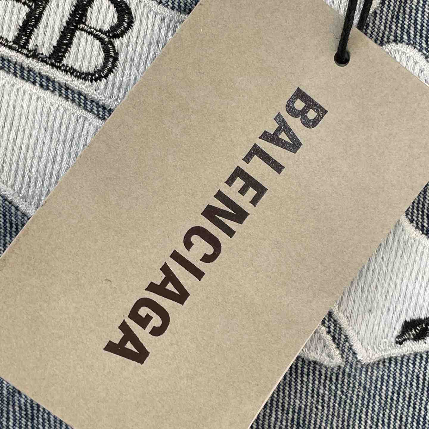 Balenciaga Denim Jacket - FashionPlug